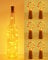 kolpop 6 Stück Flaschenlicht Batterie, 2m 20 LED Glas Korken Licht Kupferdraht Lichterkette für Flasche für Party Garten Weihnachten Halloween Hochzeit (Warmweiß)