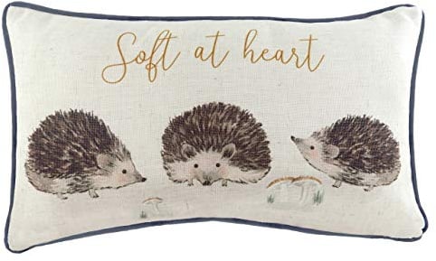 furn. Evans Lichfield Oakwood Igel-Kissen mit Polyesterfüllung, Mehrfarbig, 30 x 50 cm