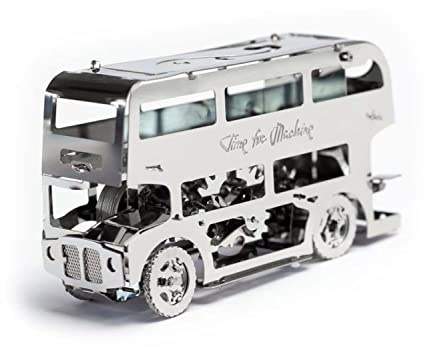 Mechanisches 3D-Puzzle-Set, Metall, TimeForMachine, lustiges Modell Double Decker