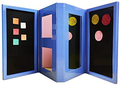 Coosei magnetic makeup palette empty fold double layer