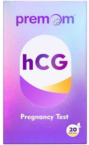 Premom 20 Pack Pregnancy Test Strips| Early Detection hCG Tests