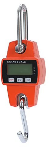 Aim Tools Digital Hanging Scale 300kg/660lbs Heavy Duty Portable Luggage Scale Fish Scale for Suitcase Weight Hunting Farm Bow Fishing 833420