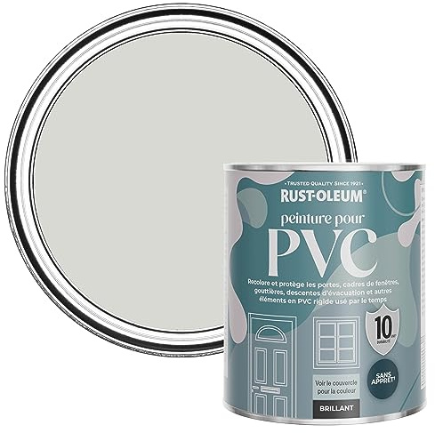 Rust-Oleum Grey uPVC Door and Window Paint In Gloss Finish - Winter Grey 750ml