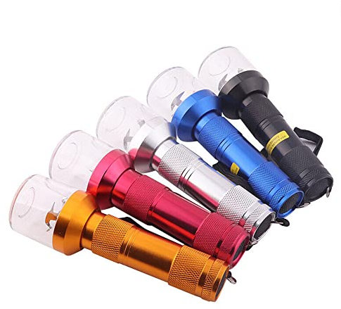 ONE BEST DEAL Herb Grinder Electric Metal Aluminium Smoke Crusher Muller | Rechargeable Herb Grinder Chopper Machine Tool for Herbs, Tobacco & Leaf Grind