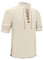 YAOHUOLE Mittelalter Leinenhemd Herren Renaissance Kleidung Leinen Hemden Piratenhemd Khaki 3XL