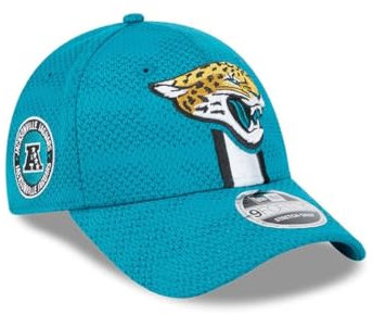New Era Jacksonville Jaguars NFL 2024 Sideline Blau Verstellbare 9Forty Stretch Snapback Cap - One-Size