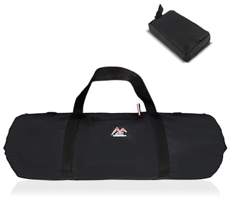 Bieiyhe Zelttasche Aufbewahrungstasche Tragbare Zeltstangen Tasche Gestänge Camping Zelttasche Oxford Vorzelttasche Multifunktional Zeltsack Wasserdicht Zelttasche Schutz für Transportt -75*26*26CM