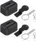 QOPAHI Car Seat Buckle Guard, Kids/Special Needs Seatbelt Locks, Belt Buckle Holders Seat Buckle Covers Locking Clips Fits Most Vehicles(2Pack, Black)