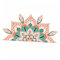 SEWOART Abnehmbarer Mandala-Wandaufkleber Selbstklebender Wandaufkleber Wohnkultur Aufkleber wall stickers for room wandsticker fürs kinderzimmer Mandala-Ornament Mandala-Aufkleber