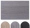 Blumtal Fußmatte 90x150 cm - rutschfeste Schmutzfangmatte - Fußabtreter mit Muster - Fußmatten Haustür - Türmatte aus Polyester - Fußmatte innen/Schmutzfangmatte außen/Türvorleger Hellgrau