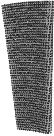 Srliya Microphone Cover - Black Rhinestone Decorative Sleeve Wrap for SM58 Microphone