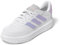 adidas Courtblock Shoes, Scarpe da Ginnastica Donna, Ftwr Bianco Ftwr Bianco Trasparente Rosa, 37 1/3 EU
