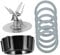 COLLBATH Accesorios Batidora Taurus Repuesto Exprimidor 1 Juego De Cuchillas Base Silicona Compatible
