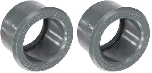 Anzapack 857772L Réduction concentrique en PVC mâle 40 mm - Femelle 32 mm. (Lot de 2)