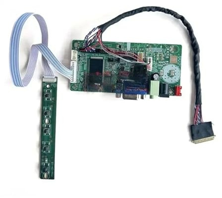 GESXNPBN Kompatibel for N173FGE-L13/L21/L23/L63/LA3 58C Treiber Controller Board VGA Laptop Matrix 1600x900 HDMI-Kompatibel LVDS 40 Pin 17.3 DIY Kit(for N173FGE-L21)