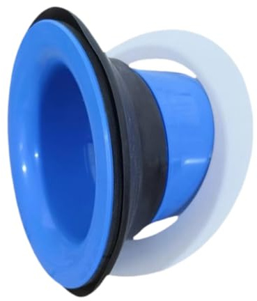 Folpus Bass Drum Enhancer Kick Drum Enhancer Tragbarer Schlagzeug-Effektverstärker Bass-Lautsprecher, Blau