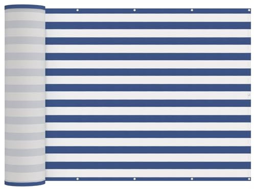 vidaXL Balkon Sichtschutz 180 x 400 cm Stoff mit PU-Beschichtung