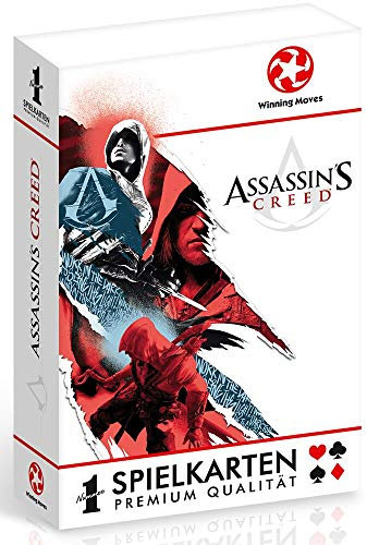 Winning Moves 30546 Number 1 Spielkarten - Assassins Creed, Kartenspiel