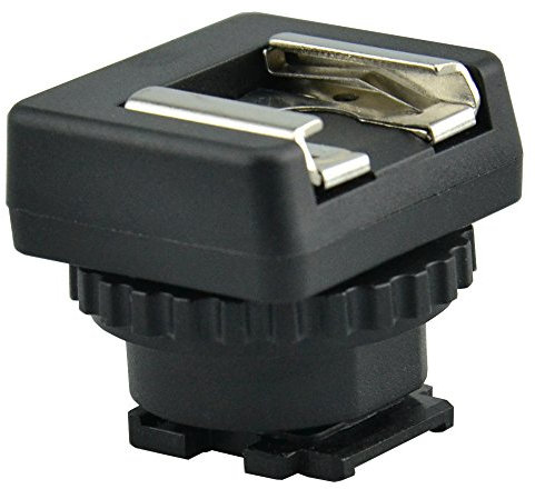 JJC Standard-Blitzschuh-Adapter für Sony Camcorder mit Multi-Schnittstellen-Schuh Sony HDR-AX53 AX33 AX100 CX675 CX900 CX610E CX530E CX510E CX400E PJ810E PJ790E PJ780E PJ660E