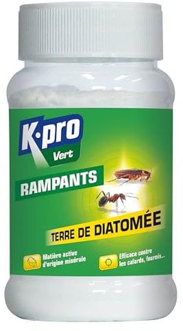 Kapo Rampant Poudre Diatomée pour Insecte ,100g, neutre