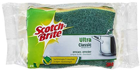 Scotch-Brite Super Dish Sponge Green - The 2 Sponges