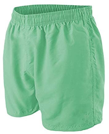 Good Deal Market Stylische Knaben Jungen Badeshorts mit Mesh Einsatz inneliegendem Zugband 2 Farben wählbar Gr. 116-164 Bermudashorts Strandshorts Shorts Badehose Martano (128, Aqua Green)