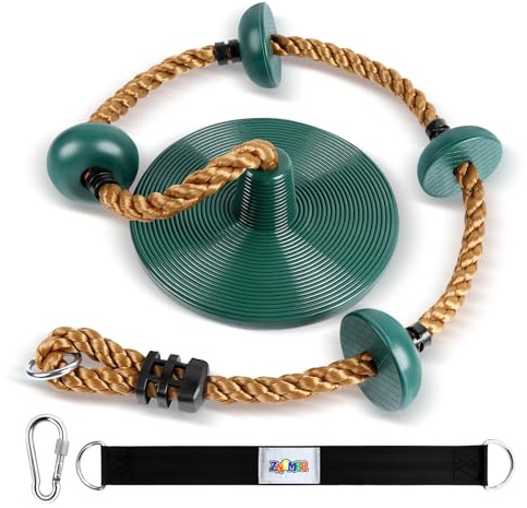 Tree Swing for Kids Rope Swing for Tree Climbing Rope for Kids-Green