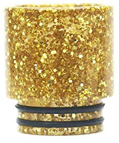 Denghui-ec, Golden Silver Star En Boquilla De Resina 810 Punta De Goteo para E-Cigarette 810 Atomizador Tanque RTA RDTA Vaporizador (Color : Gloden)