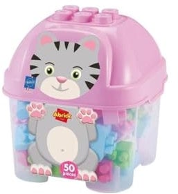 ECOIFFIER - 1928 - Baril chat 50 pieces - Abrick