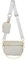 UTO Kleine Umhängetasche Damen 3 in 1 Crossbody Bag Damen Breiter Gurt mit Münzbeutel Handtasche mit Abnehmbare Kette Schultertasche mit Abnehmbarer Verstellbarer Schultergurt Nylon Grau Stylisch