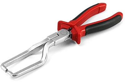 QWORK® Snap-Ring Pliers, Fuel Petro Line Pliers Clamps Disconnect Release Removal Pliers Clamps Tool, 1 Piece