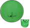 QIULAO Silla portátil Fondo de pantalla verde, kit de llaves de croma plegable con estuche de almacenamiento, telón de fondo de pantalla verde para webcam video transmisión de videos conferences webin