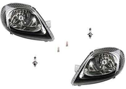 Johns, Scheinwerfer Halogen Front passend für Opel Vivaro 01-06w. Leuchtmittel Satz L R