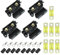 X AUTOHAUX 120A Fusible Trousse 4 ANS Supports 7x120 AMP Fusibles pour Voiture Double Batterie