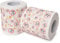 Happy Birthday Klopapier, für den 18. Geburtstag, 2 Rollen, Party Dekoration und Geschenk Verpackung, lustiges Motto Klo Papier, Fun Toilet Paper, Geschenkartikel Klorolle, Geburtstags-Dekoration WC