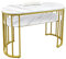 EBANKU Manicure Table - Professional Salon Nail Station With Pillow - White
