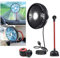 Ymenow 5V 1A Car Headrest Fan, Upgraded Portable Cooling Car Seat Fan USB Fan Car Rear Seat Fan 360° Rotation Cooling Car Fan Desk Fan with 3 Speeds Strong Wind for Dash Car Backseat Home Office