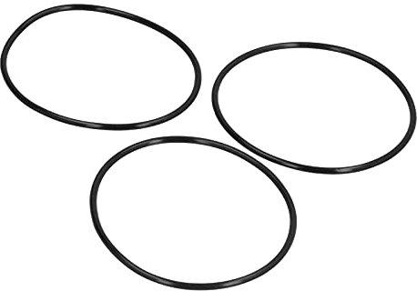 3 Ersatz-O-Ringe aus Nitrilkautschuk für Wasserfilterdichtung hochwertige O-Ring-Dichtungen mit Wasser- und Luftdichtheit geeignet für Trinkwasseraufbereitung Industrieprozesse Schwarz 5,83 x 5,51 mm