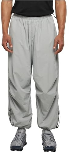 Urban Classics Herren Hose Nylon Parachute Pants lightasphalt L
