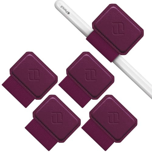 FINTIE 4 Stück Stifthalter Selbstklebend für Apple Pencil und Stylus Stift