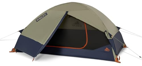 Kelty Late Start 2P Backpacking Tent – Lightweight Two Man Camping Tent Shelter with Quickcorners, Aluminum Poles, Waterproof Poly Fly, Updated for 2024 (2 Person)