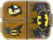 Golddunes Cartoon Animation School Day Kids Character 3 Compartment Sandwich Lunch Box (Batman Yellow/Black)