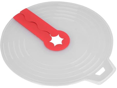 Annadue Ciotola paraschizzi in silicone per montare panna, sbattere uova e altre operazioni di cottura, copertura in silicone