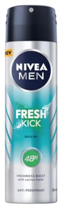 Nivea Men Deospray – Fresh Kick - 6er Pack (6x 150ml)