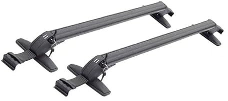 2Stück Dachgepäckträger Querträger für VW Golf 8 2020-2023 2024 GTI GTE GTD, Abschließbar Gepäckträger Aluminium Dachgepäckträger Trägersystem für Fahrradträger Dachboxen Skiträger