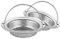 2 Pack Kitchen Sink Strainer, 11cm Stainless Steel Sink Strainer Basket with Handle, Sink Food Catcher, Anti Clogging Drain Strainer Sink, Kitchen Sink Sieve Food Catcher Basket