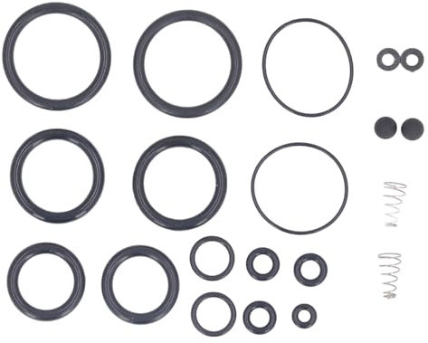 Koieam Luftkompressor-Dichtungsteile, O-Ringe, Feder, Luftpumpe, Hochdruck-Druckringe für PCP 12 V Kompressor-Reparatur