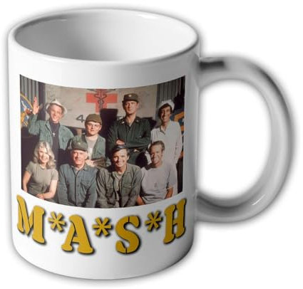 Mug M A S H TV Series Actor Season Cult Hospital Korea War #44773