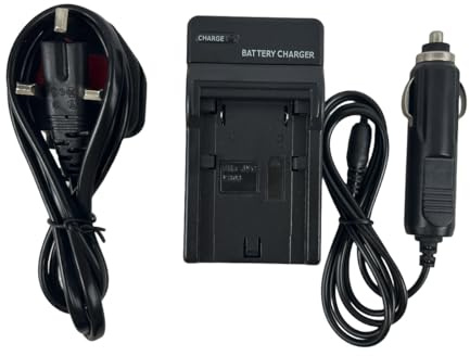AC Wall Camera Battery Charger for BN-VF808, BN-VF808U, BNVF808, BN-VF815, BN-VF823,Fits Everio GZ-MG130 148 150 155 175 255 275 575 GZ-HD7 GR-D745 746 750 760 770 771 775 790 796 MiniDV