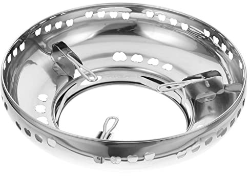 ARTSEWPLY Edelstahl-herdabdeckung Für Gashaube Windschutz Für Gather Feuer Gasherdständer Feuer-wok-ständer Hitzebeständig Und Rostfrei